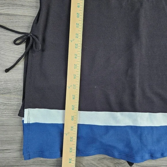 Tommy Bahama Island Cays Colorblock Romper Womens Size Large Built In Shorts - Picture 8 of 9